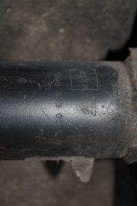 9863330510 Rear shock absorber Porsche Boxster 986