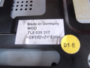 955.642.250.00 & 7L5.035.317 TV receiver / Camera MOD Porsche Cayenne 955,
