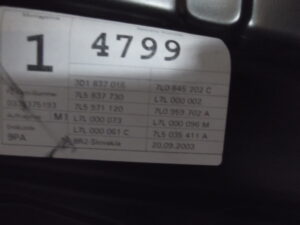Front door right Porsche Cayenne 955.