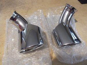 96.901S Tail Pipe Kit Left & Right Porsche 996