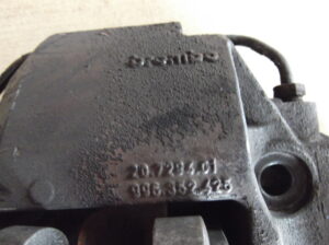 996.352.425 & 996.352.426. BREMBO Rear Brake Calipers Porsche 996 & Porsche 997