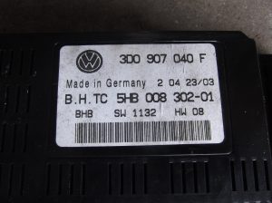 3D0 907 040 F AC Climate Control Module Unit ECU VW Phaeton