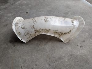 477.201.347.C Fuel Filler Plastic Cover Porsche 924