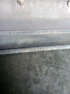 Achterbumper - Rear Bumper 477.807.313 Porsche 924