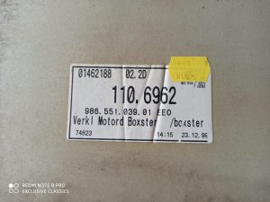 986.551.039.01 Interior carpet engine cover