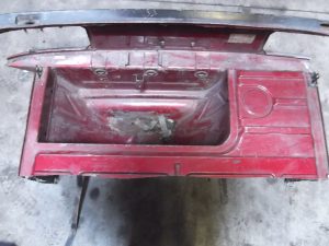 Achterkant - Rear body part Porsche 944