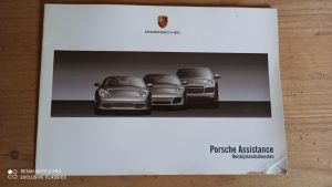 Opbergmapje-instructieboekjes-Handleidingen-Porsche-Cayenne