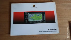 Opbergmapje-instructieboekjes-Handleidingen-Porsche-Cayenne