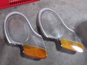 Koplamp glas - Headlight glass Porsche Boxster 986