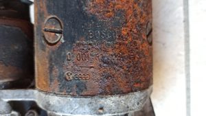 Startmotor Bosch Porsche 944 Type 1