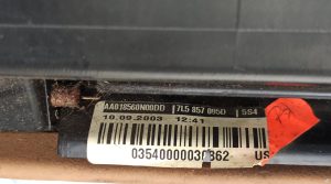 Dashboardkastje 7L5857095D & 7L5880324